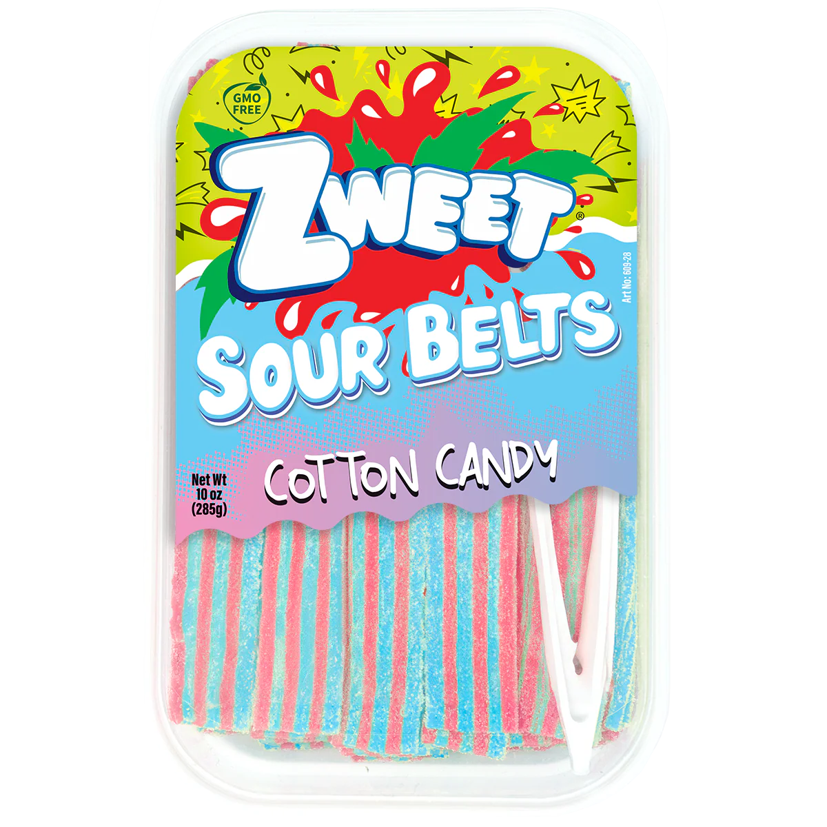 ZWEET - Sour Belts - Cotton Candy (285g)