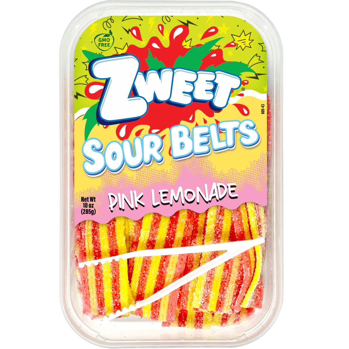 ZWEET - Sour Belts - Pink Lemonade (285g)