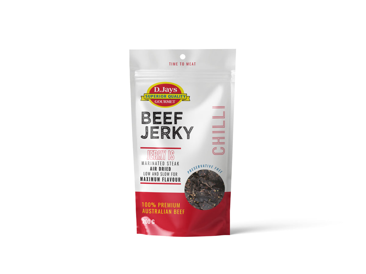D.Jays Gourmet - Chilli Beef Jerky (200g)