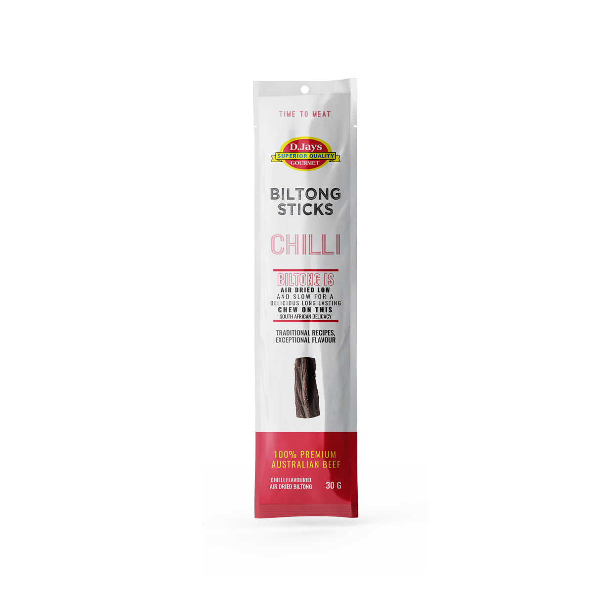 D.Jays Gourmet - Chilli Biltong Sticks (30g)