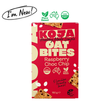 Load image into Gallery viewer, KOJA - Oat Bites - Raspberry Choc Chip (150g)