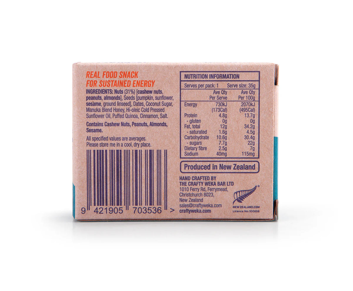Crafty Weka - Nutty Caramel - Bite (35g)