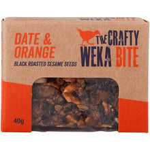 Load image into Gallery viewer, Crafty Weka - Bite - Date & Orange (40g)