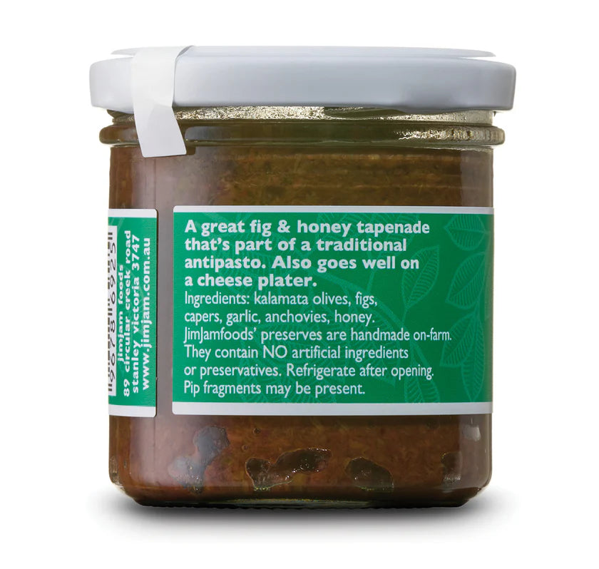 JimJam - Olive Tapenade - Fig and Honey (140g)