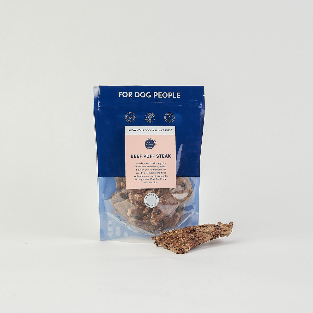 K9 Katering - Beef Puff Steak (75g)