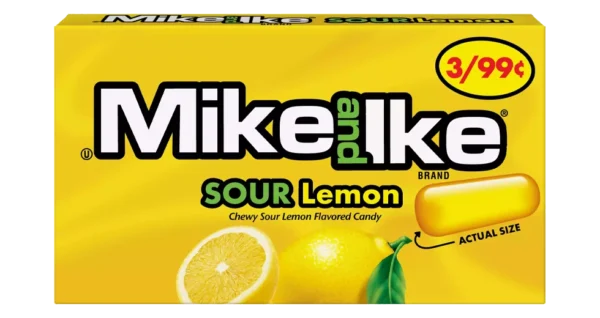 Mike & Ike - Sour Lemon (22g)