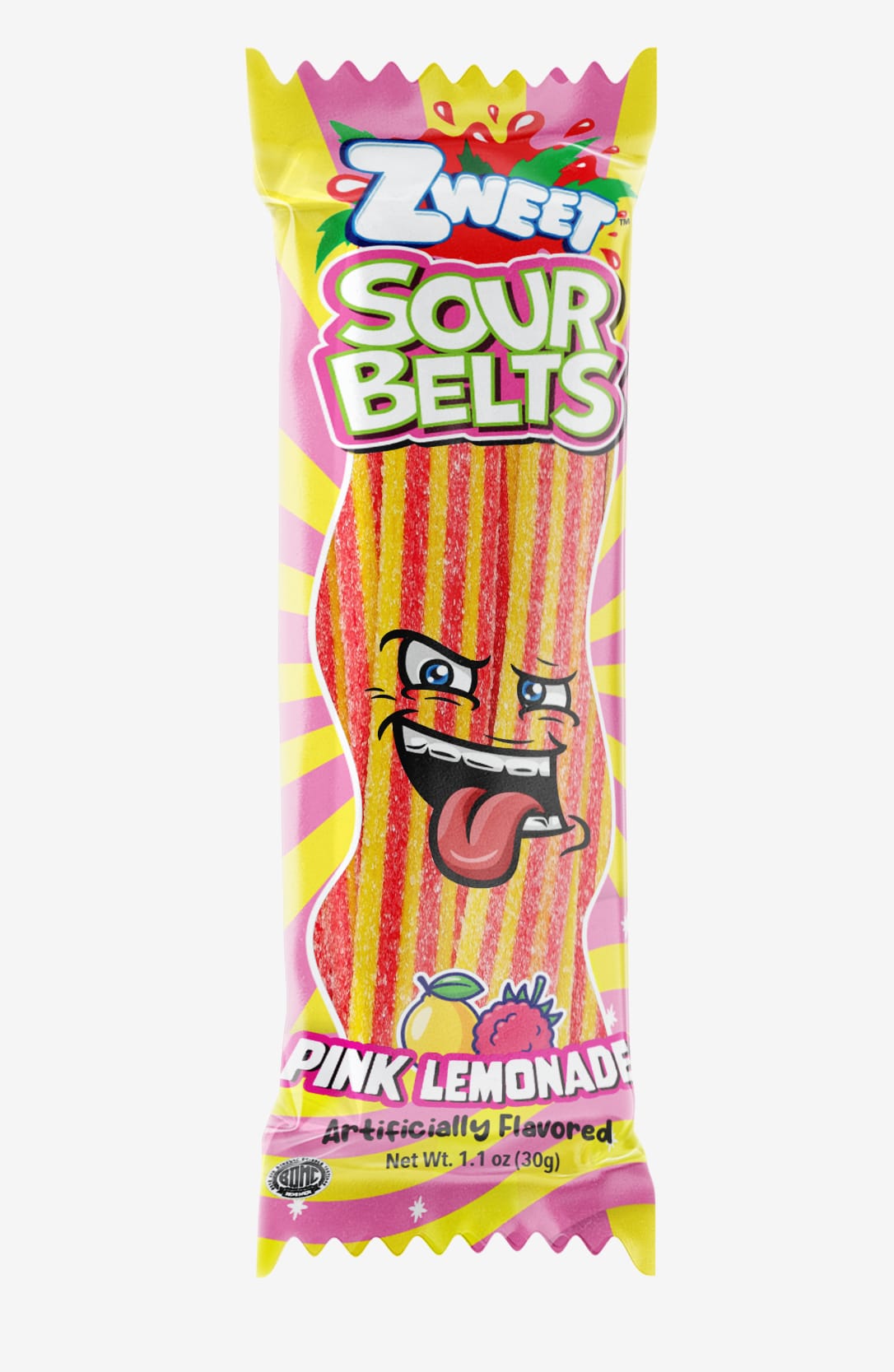 ZWEET - Sour Belts - Pink Lemonade (30g)