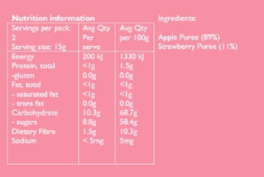 Annies - Fruit Bar - Apple & Strawberry, 36 Pack (20g)