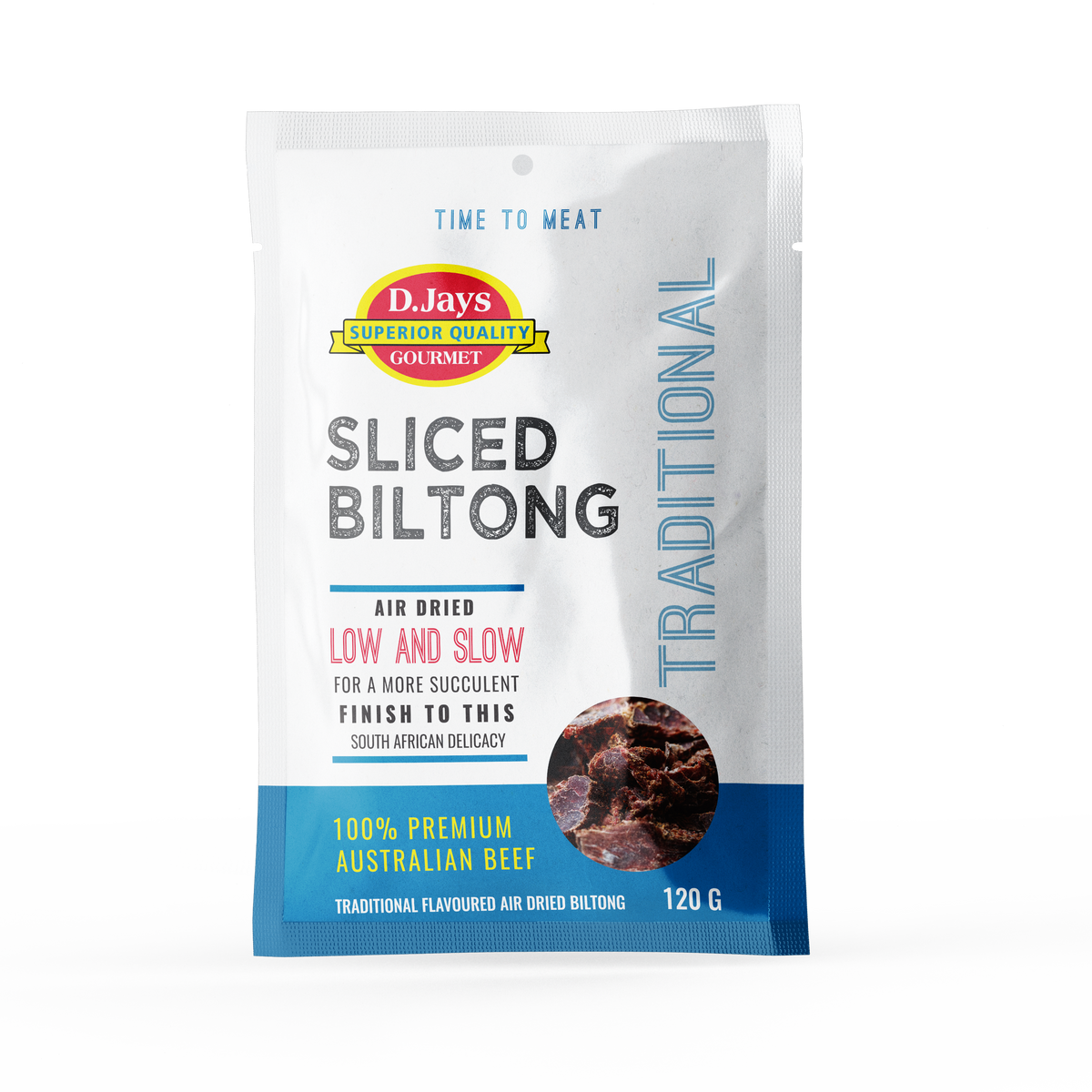 D.Jays Gourmet - Traditional Sliced Biltong (120g)