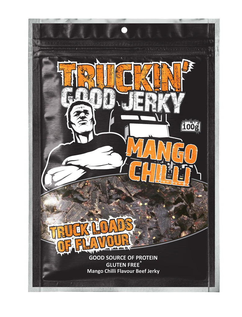Truckin' Jerky Mango Chilli Alfie's Food Co.