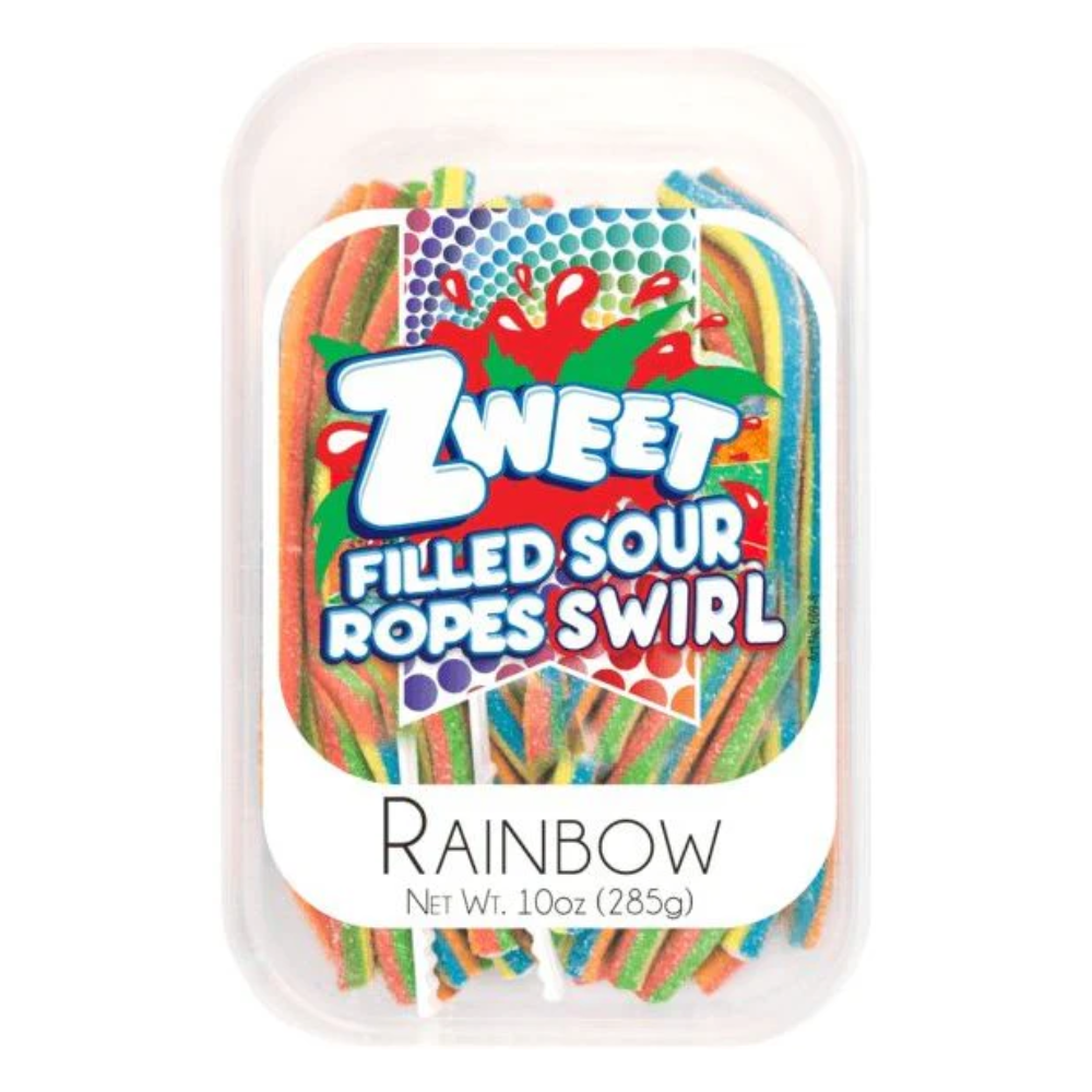ZWEET - Sour Ropes - Rainbow Swirl (285g)