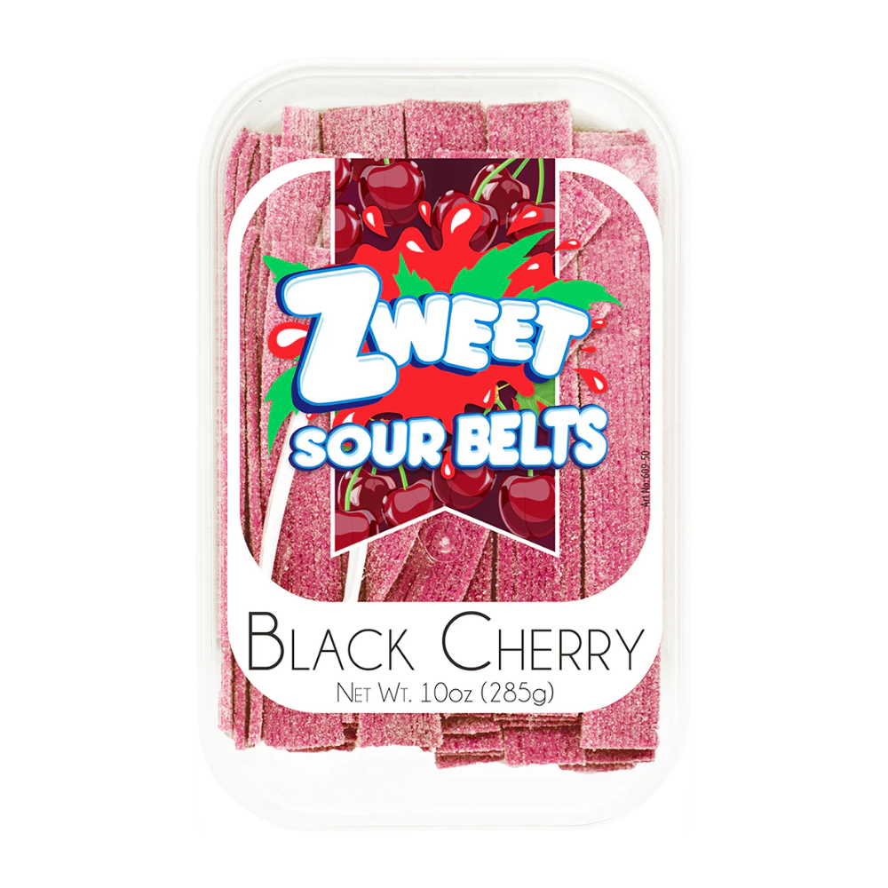 ZWEET - Sour Belts - Black Cherry (285g)