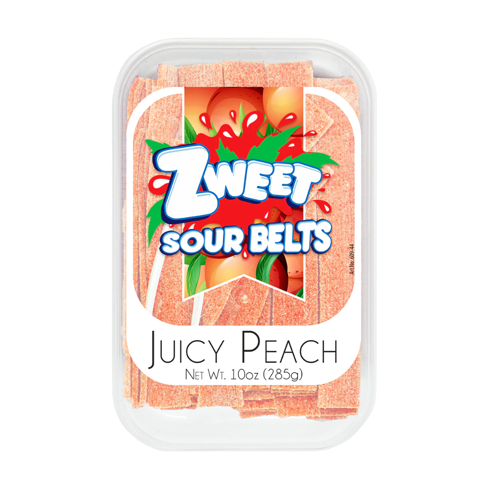 ZWEET - Sour Belts - Juicy Peach (285g)