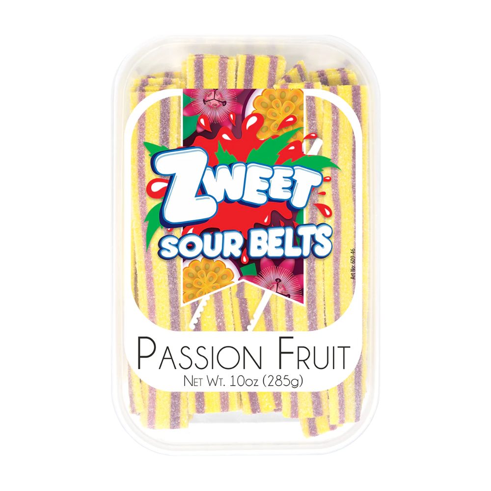 ZWEET - Sour Belts - Passion Fruit (285g)