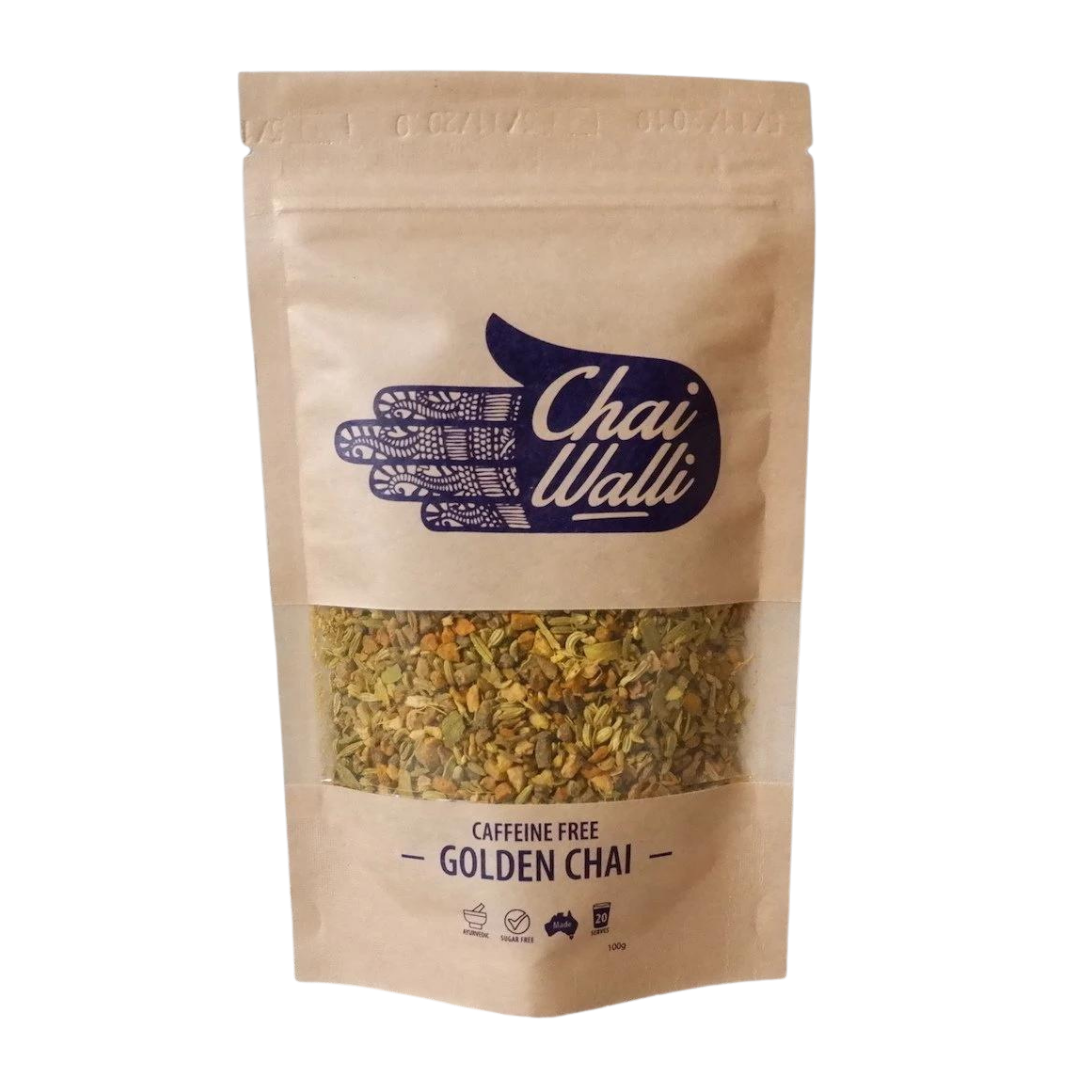 Chai Walli Golden Chai Caffeine Free (100g) Alfie