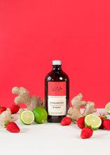 Load image into Gallery viewer, Six Barrel Soda Co. - Strawberry & Ginger Soda Syrup