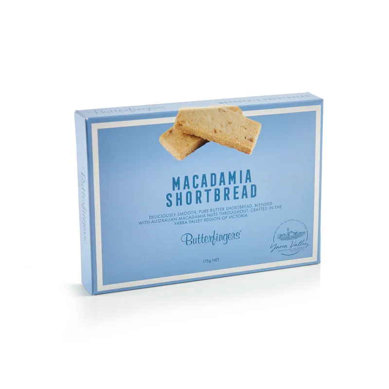 Butterfingers Macadamia Shortbread