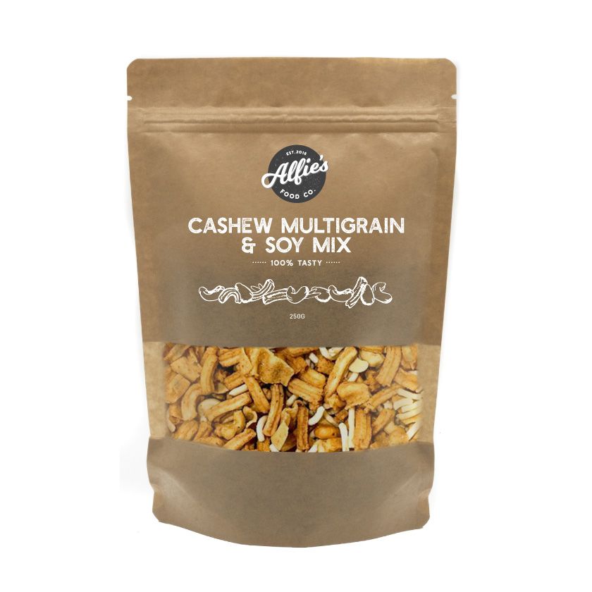 Alfie's - Nut Pouch - Cashew Multigrain & Soy Mix (250g)