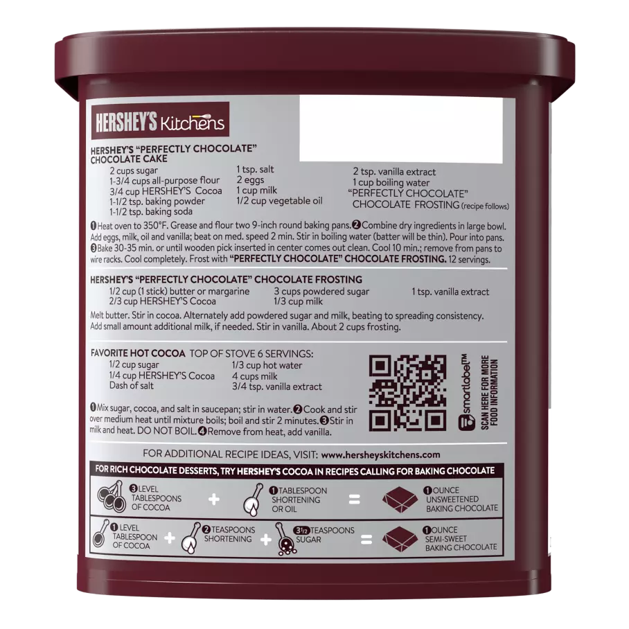 Hershey's - 100% Natural Unsweetened Cocoa (226g)