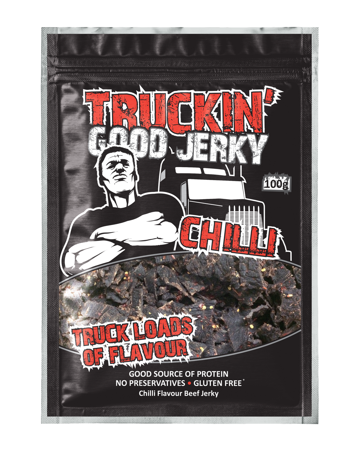 Truckin' Beef Jerky - Chilli