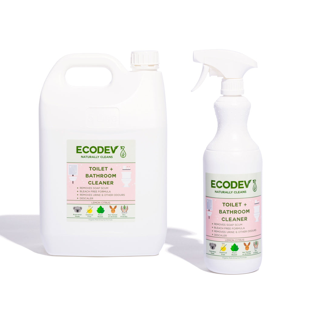 Ecodev - Toilet/Bathroom Cleaner 5L + 1L