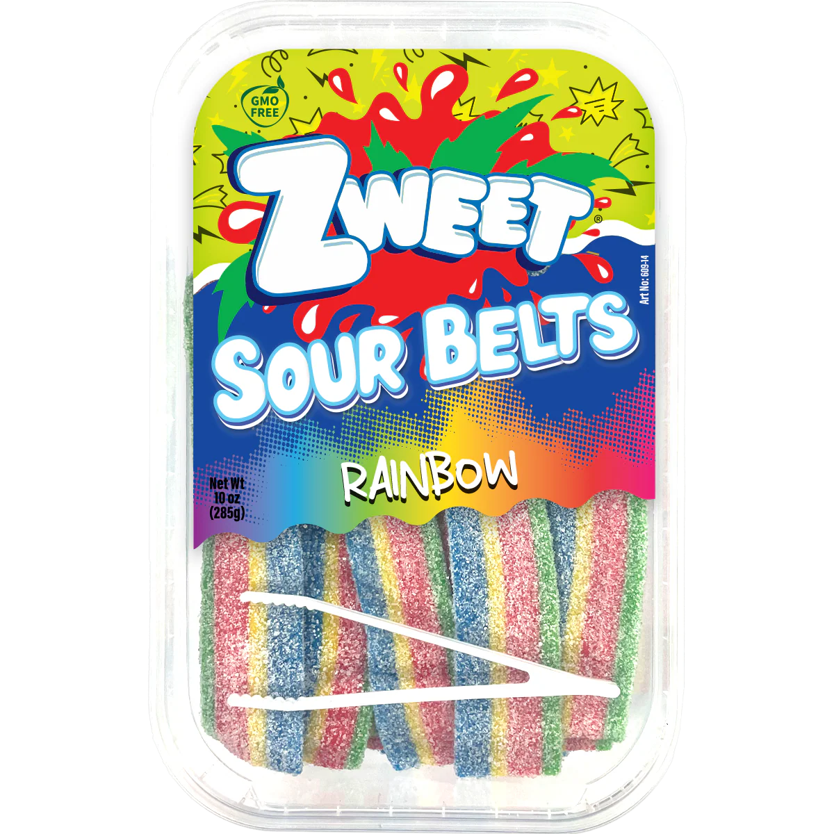 ZWEET - Sour Belts - Rainbow (285g)