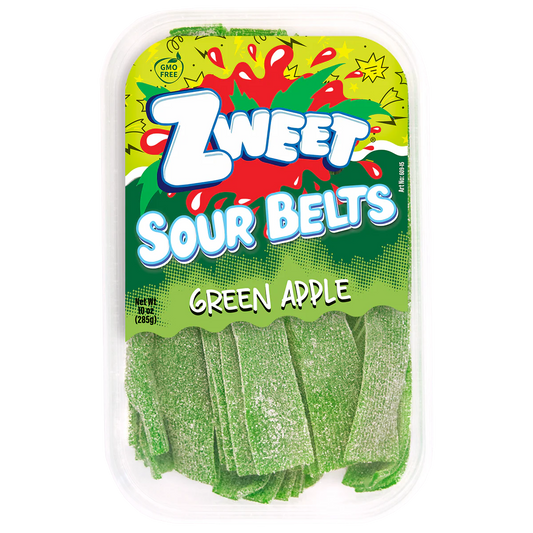 ZWEET - Sour Belts - Green Apple (285g)
