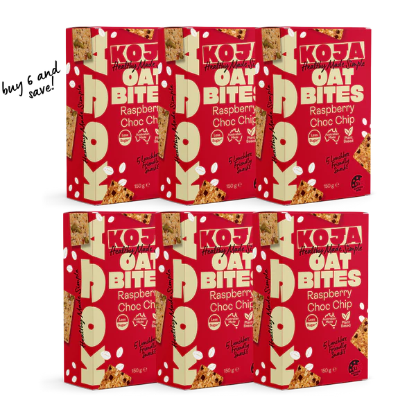 KOJA - Oat Bites - Raspberry Choc Chip (150g)