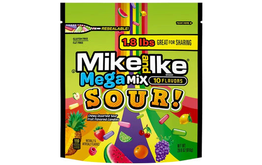 Mike & Ike - Mega Mix Sour (816g)