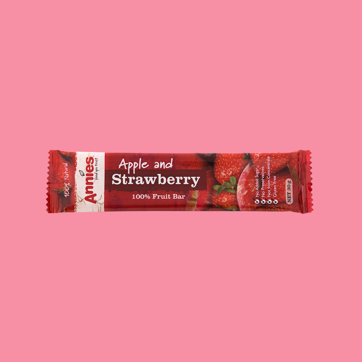 Annies - Fruit Bar - Apple & Strawberry, 36 Pack (20g)