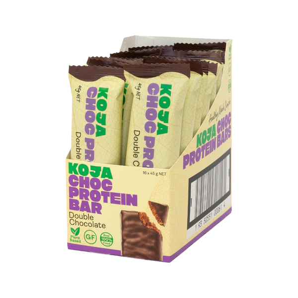 KOJA - Choc Protein Bar - Double Chocolate (45g)