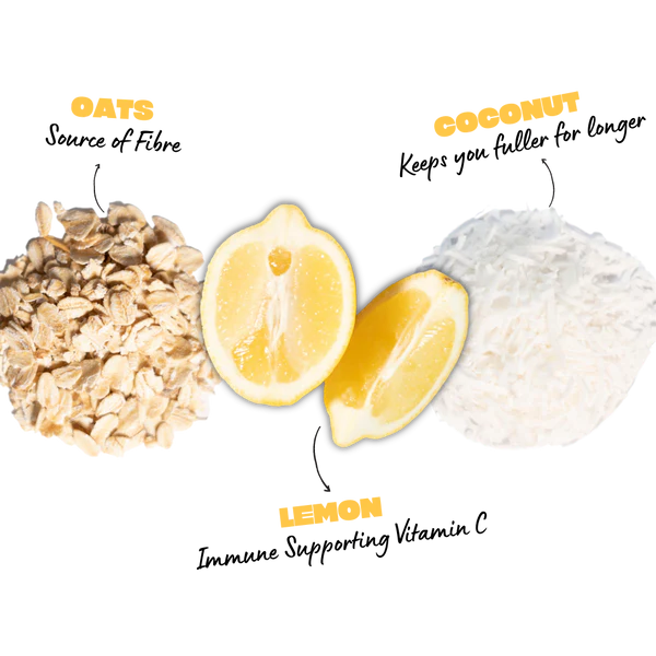 KOJA - Oat Bar - Lemon & Coconut (60g)