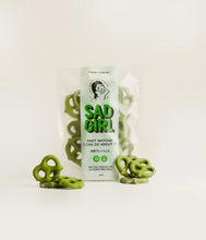 Load image into Gallery viewer, Sad Girl - Matcha Pretzels (110g)