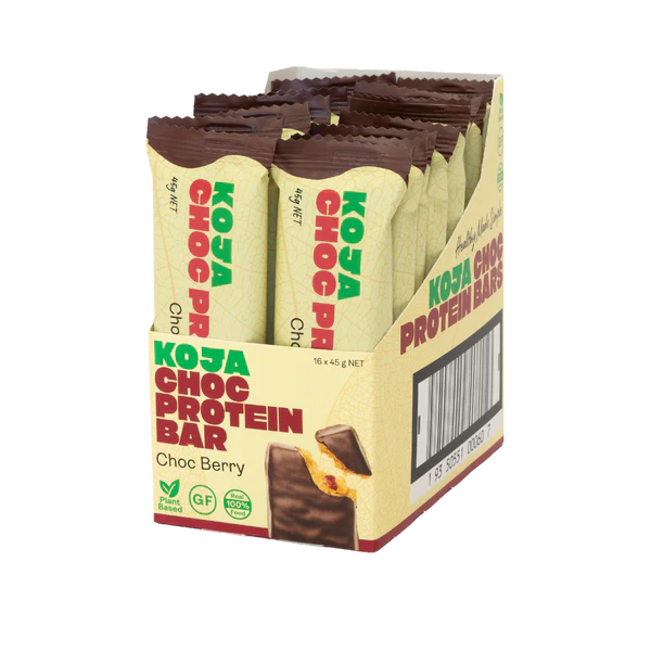 KOJA - Choc Protein Bar - Choc Berry (45g)