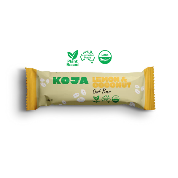 KOJA - Oat Bar - Lemon & Coconut (60g)
