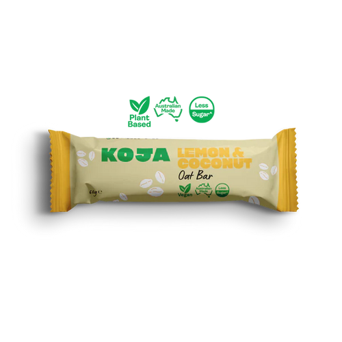 KOJA - Oat Bar - Lemon & Coconut (60g)