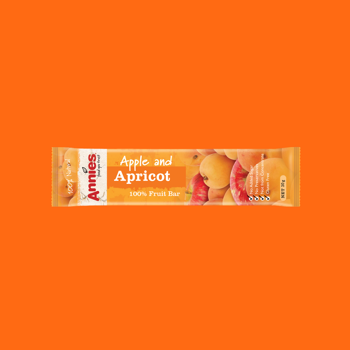Annies - Fruit Bar - Apple & Apricot, 36 Pack (20g)