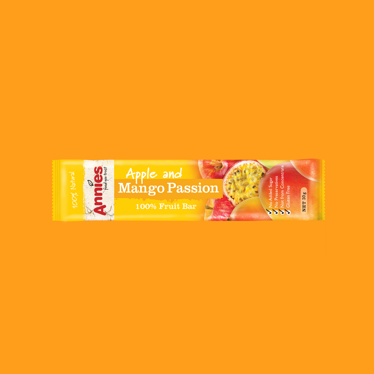 Annies - Fruit Bar - Apple & Mango Passion, 36 Pack (20g)