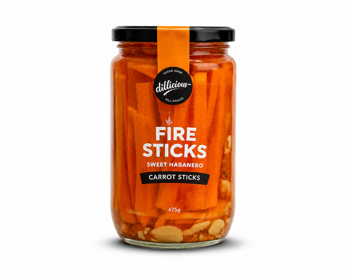 Dillicious - Fire Sticks - Sweet Habanero (675g)