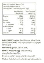 Load image into Gallery viewer, Butterfingers - Shortbread - Ginger (175g)