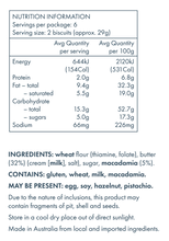 Load image into Gallery viewer, Butterfingers - Shortbread - Macadamia (175g)