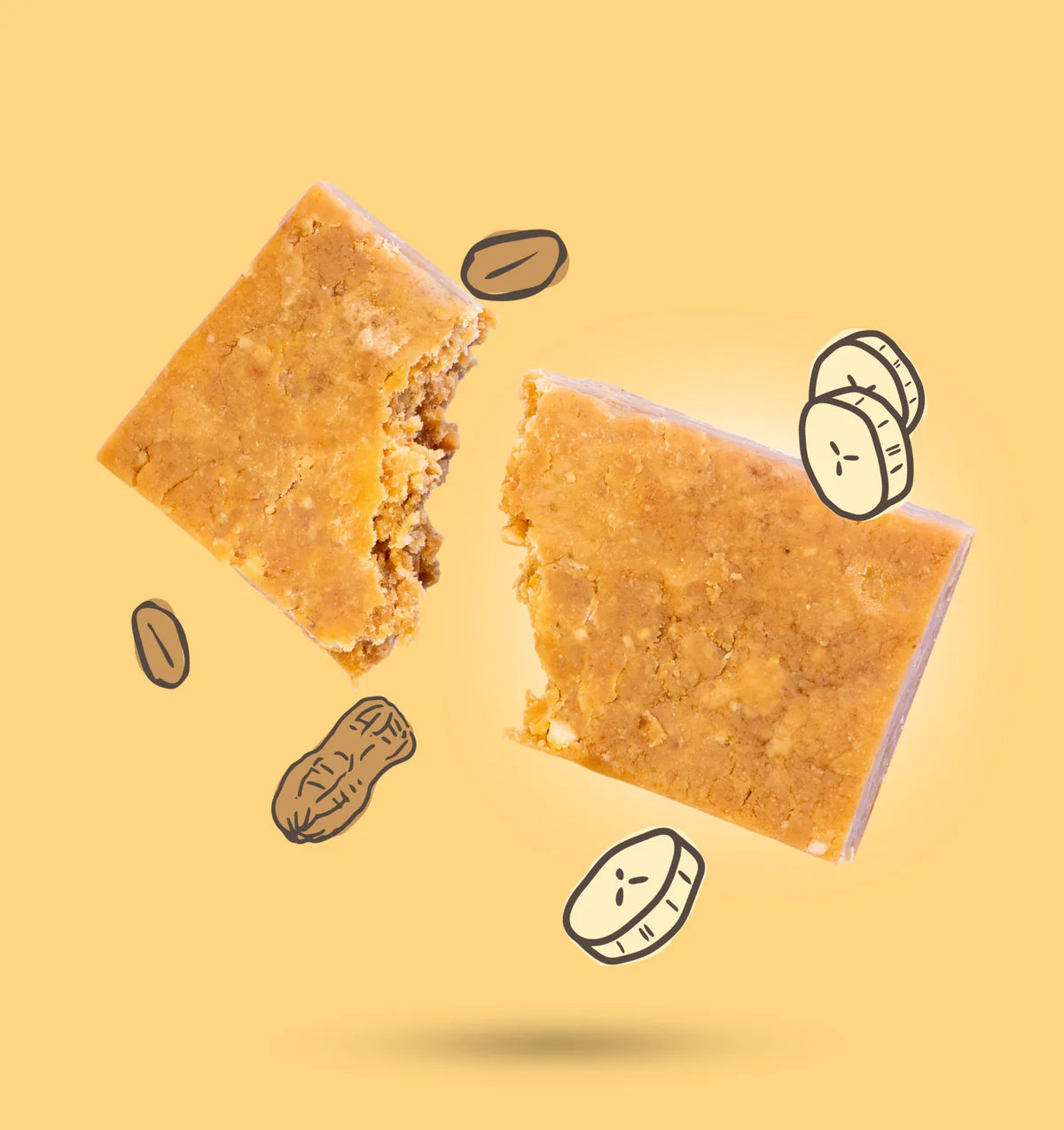 FodBods - Protein Bar - Banana Peanut (50g)