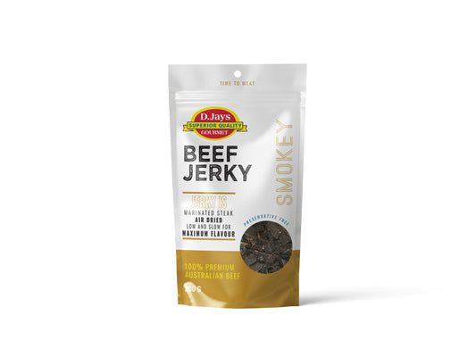 D.Jays Gourmet - Smokey Beef Jerky (200g)