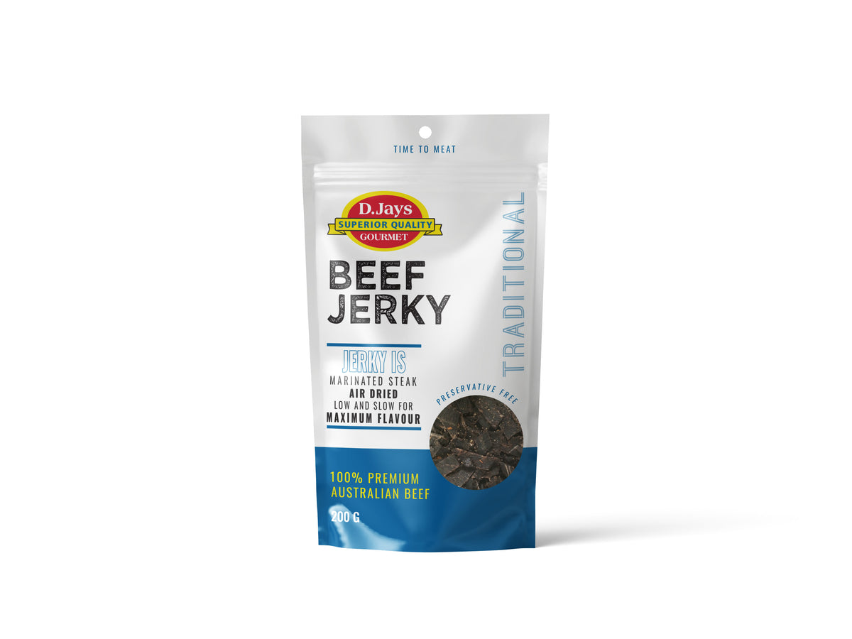 D.Jays Gourmet - Traditional Beef Jerky (200g)