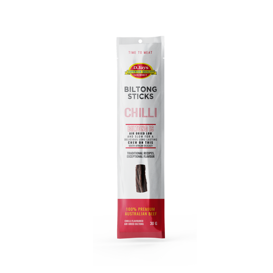 D.Jays Gourmet - Chilli Biltong Sticks (30g)