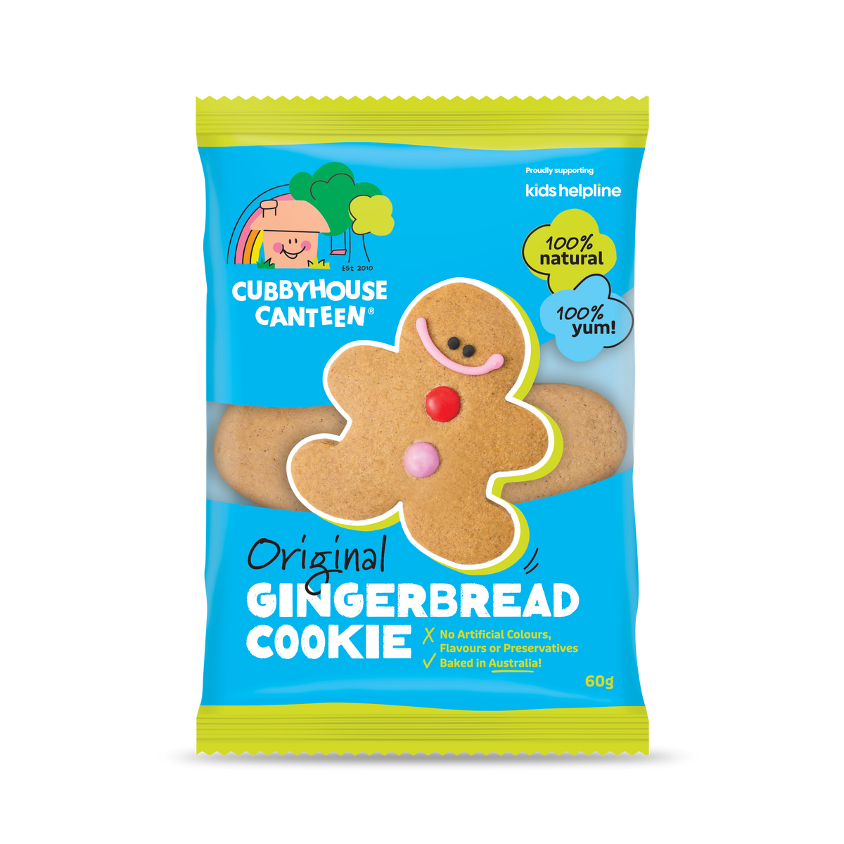 Cubbyhouse Canteen - Gingerbread Cookie - Original (60g)