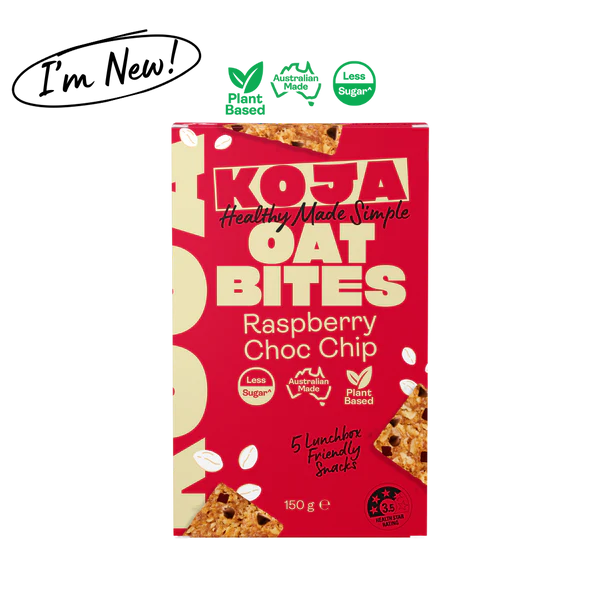 KOJA - Oat Bites - Raspberry Choc Chip (150g)