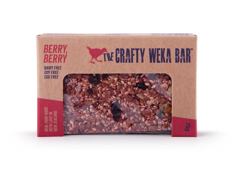 Crafty Weka - Berry Berry - Bar (75g)