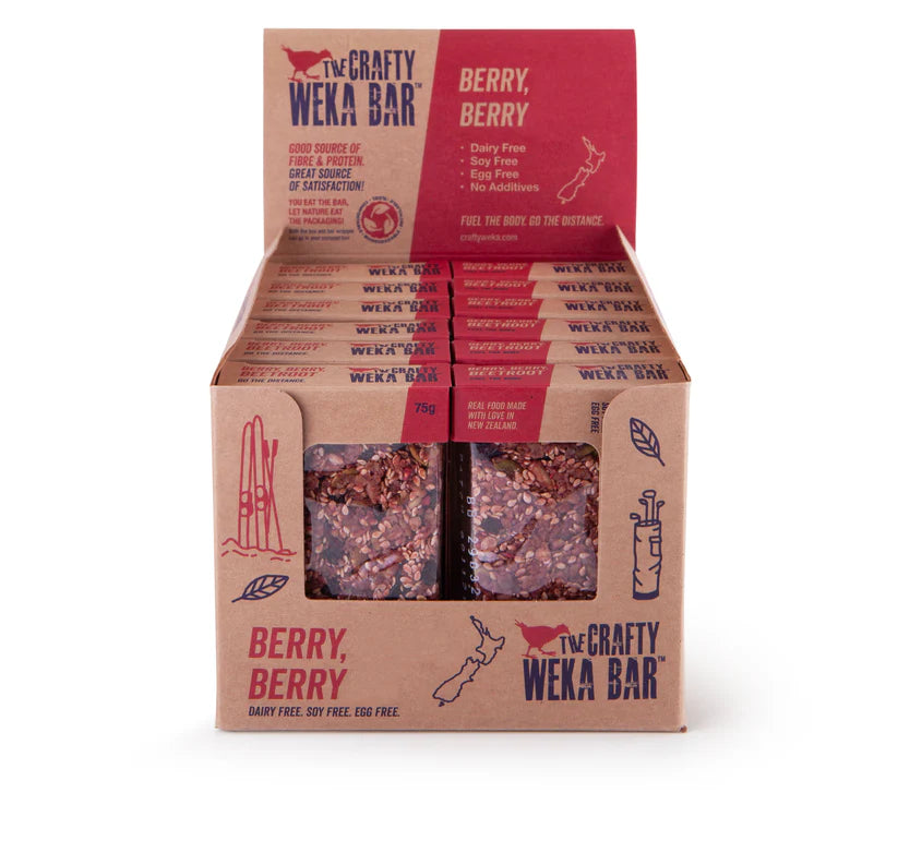 Crafty Weka - Berry Berry - Bar (75g)