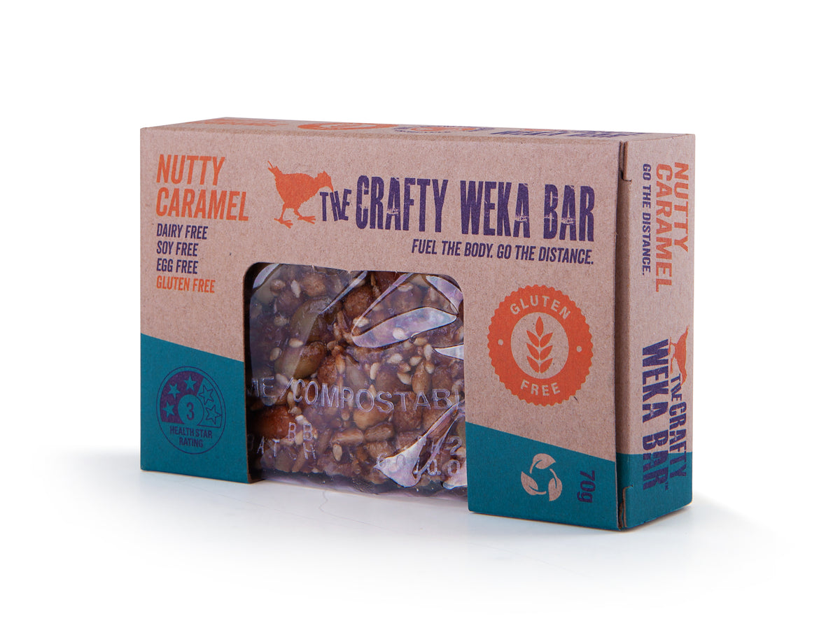 Crafty Weka - Nutty Caramel - Bar (70g)